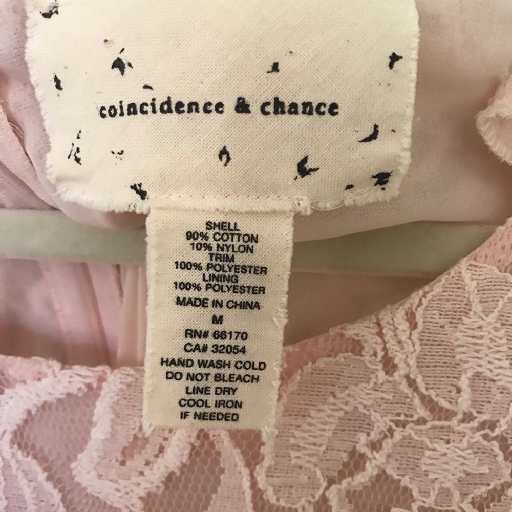 UO Light Pink Lace Dress - Picture 2 of 5